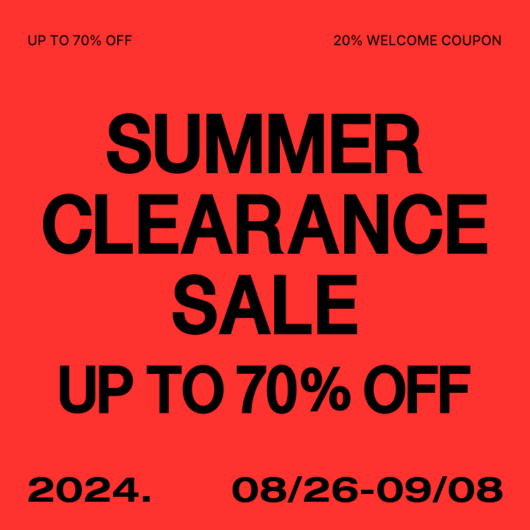 2024 SUMMER CLEARANCE SALE