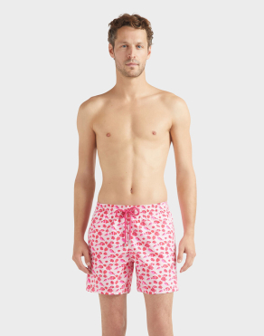 맨즈 트렁크 스윔웨어 피시 댄스 패턴 (VQ-25SSMOOCB119159)