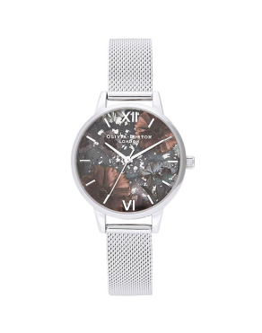 실버 블랙 글리터 셀레셜