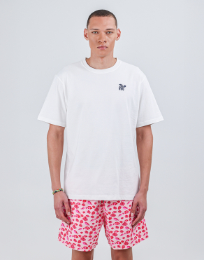 [KOREA EXCLUSIVE] VBQ 맨즈 코튼 화이트 티셔츠 (VQ-25SSKETCTN16010)