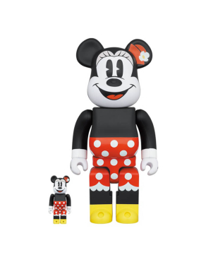 400%+100% BEARBRICK MINNIE MOUSE