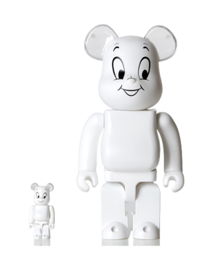 400%+100% BEARBRICK CASPER