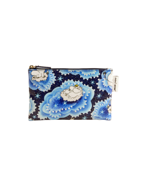 지퍼 펄스 파우치 - 무민 클라우드