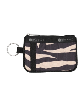 라피아 지브라 키 카드 홀더