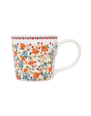 돌리 머그 페인티드 펜지스 크림