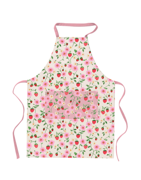 에이프런 앞치마 - 스트로베리 핑크