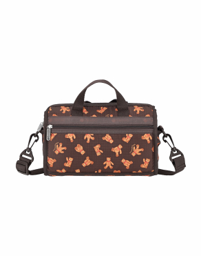 테디베어 원더랜드 미니 크로스바디 더플백