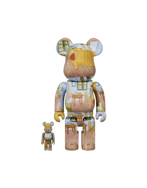 400%+100% BEARBRICK Van Gogh The Bedroom