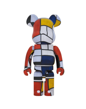 1000% BEARBRICK PIET MONDRIAN