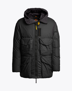남성 후드 패딩 재킷 알베스톤-BLACK/PHANTOM (25WMPMJKNA02PJB053)