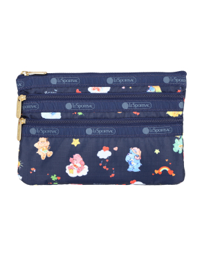 케어베어 쓰리집 코스메틱 파우치