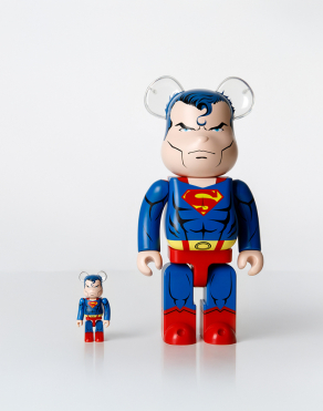 400%+100% BEARBRICK Superman (Batman HUSH Ver.)
