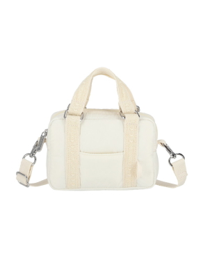 글로니 아이보리 프로스트 마이크로 토트백