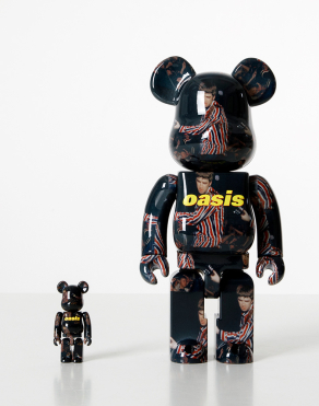 400%+100% BEARBRICK OASIS KNEBWORTH 1996 (Noel Gallagher)