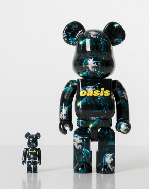 400%+100% BEARBRICK OASIS KNEBWORTH 1996 (Liam Gallagher)