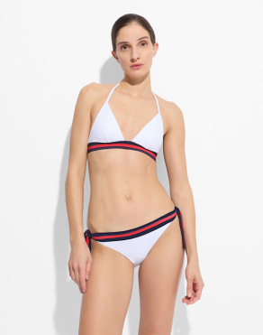 우먼즈 비키니 하의 솔리드 배색 패턴 (VQ-24SSFLAAH9I2010)