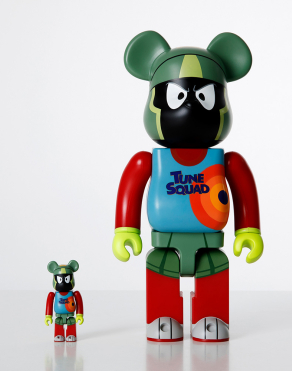 400%+100% BEARBRICK MARVIN THE MARTIAN