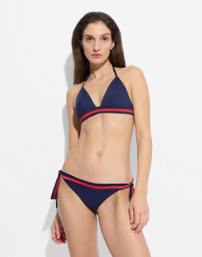 우먼즈 비키니 상의 솔리드 배색 패턴 (VQ-24SSFLCAH9I2390)