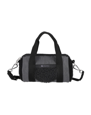 블랙 데님/블랙 셰르파 롤 백