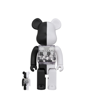 400%+100% MY FIRST BEARBRICK BABY BLACK & WHITE Ver.