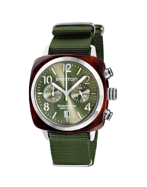 클럽마스터 클래식 실버 올리브 그린