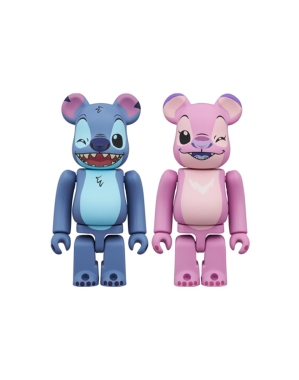 100% BEARBRICK STITCH & ANGEL 2pcs set