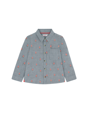 롱슬리브 셔츠 타이니 버스