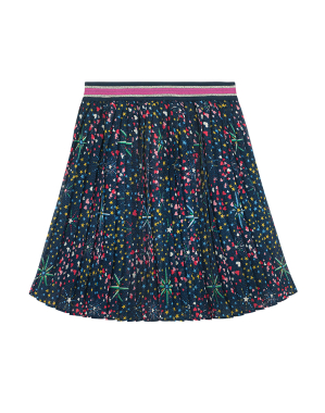 플리츠 스커트 미드나잇 스타