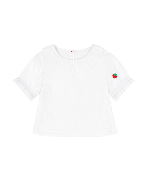 블라우스 미니 스윗 스트로베리