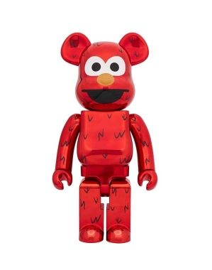 1000% BEARBRICK ELMO CHROME Ver. 