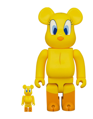 400%+100% BEARBRICK TWEETY