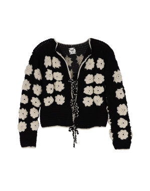 다나 크로쳇 가디건