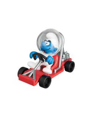 UDF The Smurfs SERIES 2 SMURF ASTRONAUT with MOON BUGGY