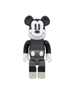 400% BEARBRICK MICKEY MOUSE B&W Ver. (MICKEY MOUSE & FRIENDS)