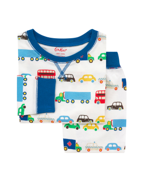 키즈 저지 파자마 세트 트랜스포트