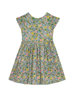 아이다 드레스 베일 플로럴 