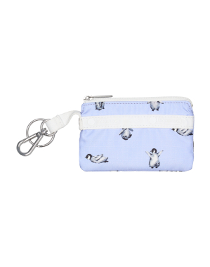 쁘띠 펭귄 화이트 집 카드 홀더