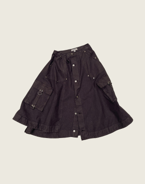 카우걸 카고 스커트
