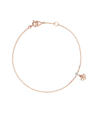 Petit Dia. 쁘띠 다이아몬드 인클로버 팔찌