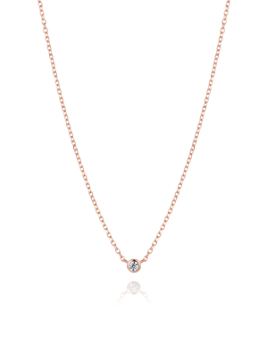 Petit Dia.. 쁘띠 다이아몬드 원베젤 목걸이