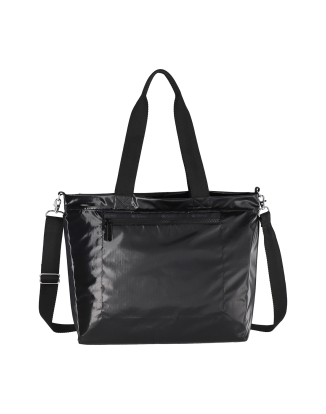 캐리올 집 토트 블랙 샤인 [2925.M135]