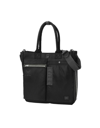 FLYING ACE 2WAY TOTE BAG-BLACK