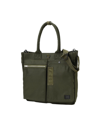 FLYING ACE 2WAY TOTE BAG-SAGE GREEN