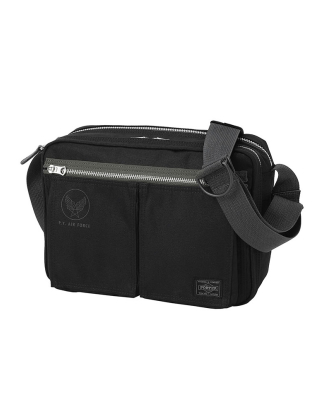 FLYING ACE SHOULDER BAG-BLACK