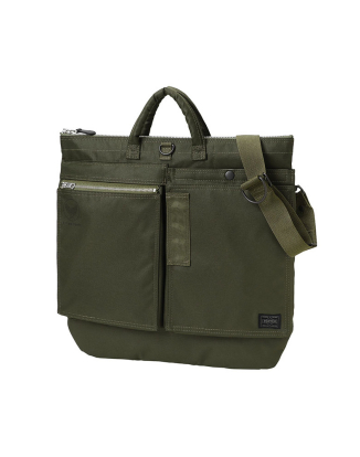 FLYING ACE 2WAY HELMET BAG-SAGE GREEN