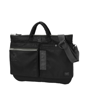 FLYING ACE 2WAY SHORT HELMET BAG-BLACK