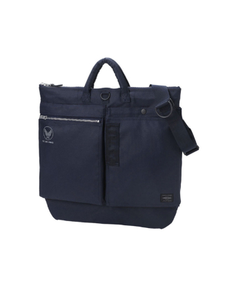FLYING ACE 2WAY HELMET BAG-NAVY/BLUE