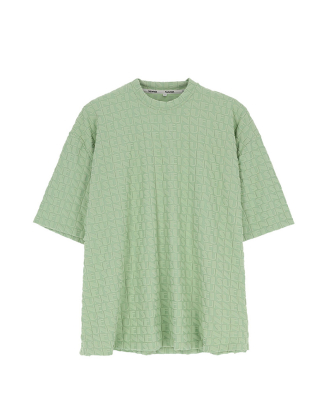 올오버 로고 티셔츠