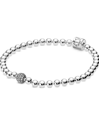 비디드 스털링 실버 브레이슬릿