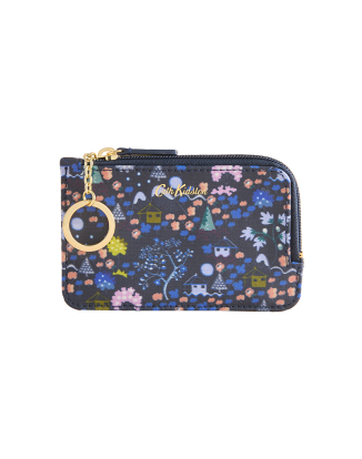 카드 앤 코인 키링 펄스 - 네이비 타이니 타운